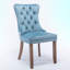 Chaise d'appoint en velours capitonné Hamayal-81677301-81677308