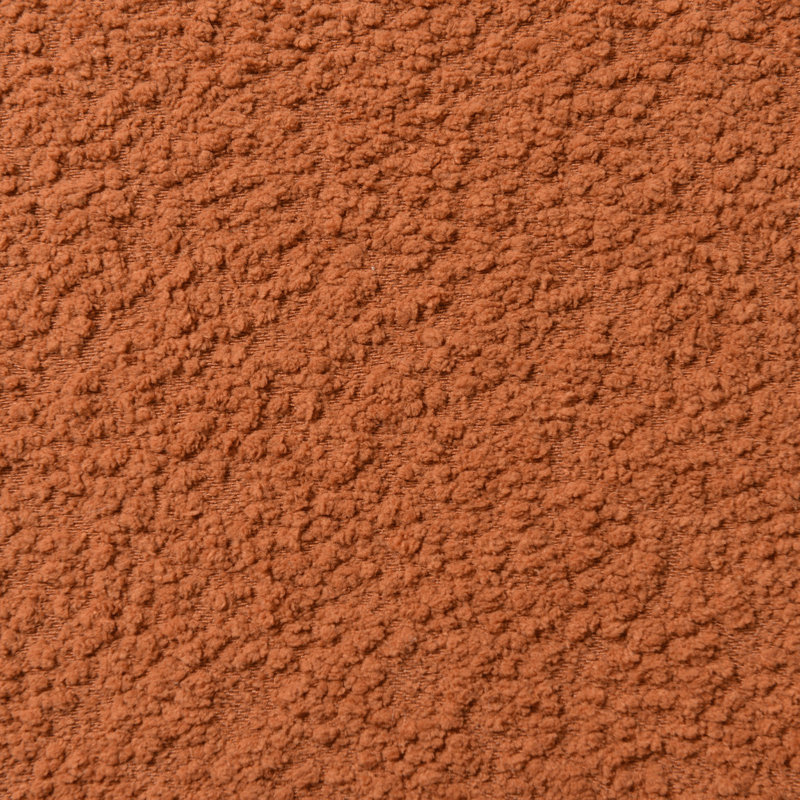 Fauteuil carré l 28 po Brycie, Mélange de polyester caramel