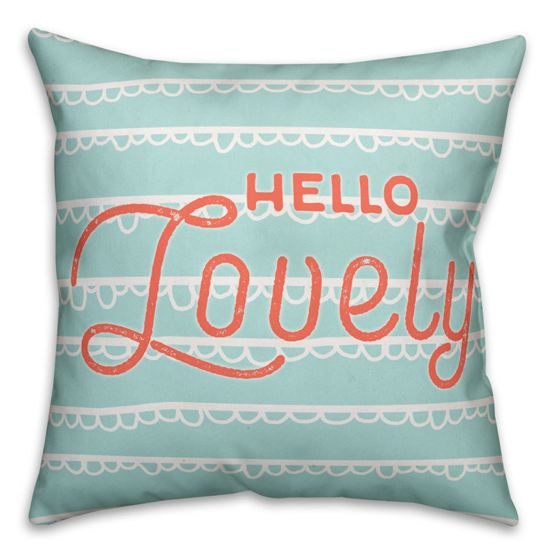 Coussin Hello Hello