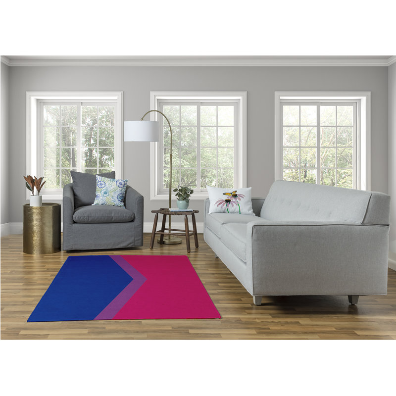 Chenille Indoor Rug, Rectangle 4' x 6'