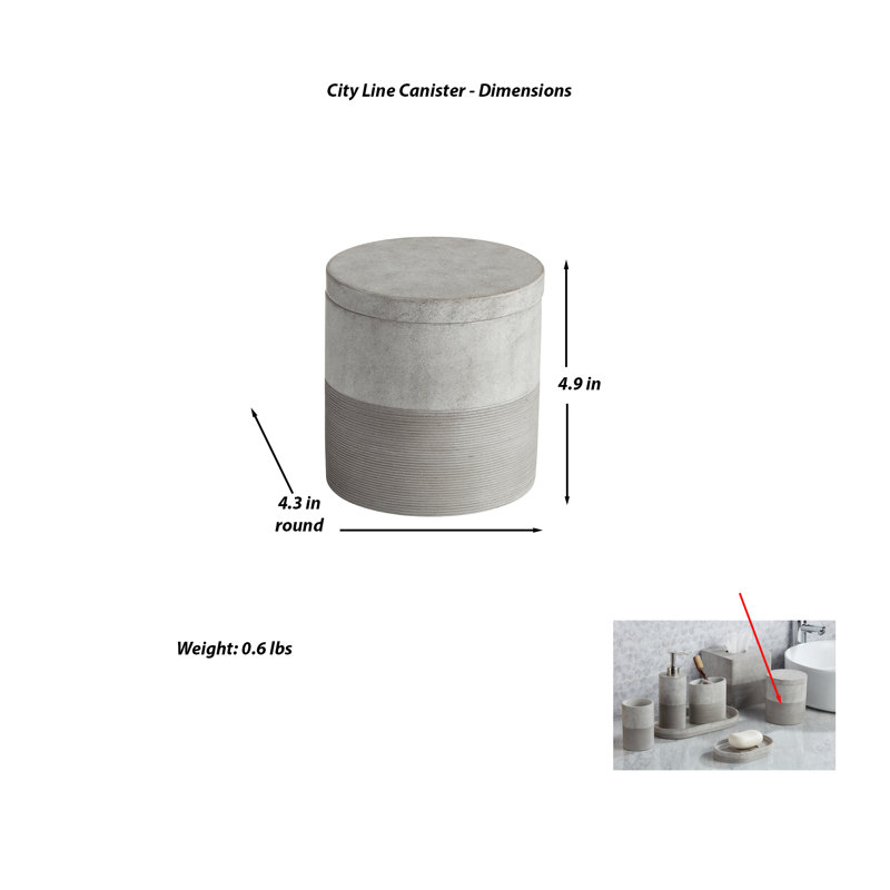 City Line Bathroom Storage Container