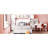 White Full Size Bed With Integrated Storage And Cabinet - Attractive Furnishing Wooden Shelf Modern-1507443917