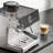 Auto Distribute Tamp, Smart Dosing, Espresso Machine, Grinder 35 Setting, 15-bar Italian Pump, Temp Control, Cold Brew, Steam Wand Stainless Steel