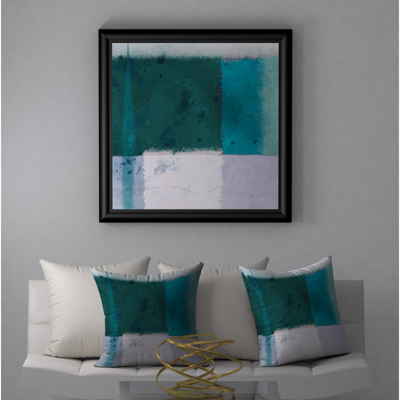 Housse de coussin carrée/insert, 18" x 18"