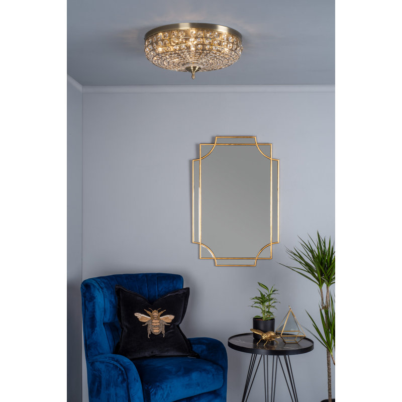 Dougan Crystal Flush Mount