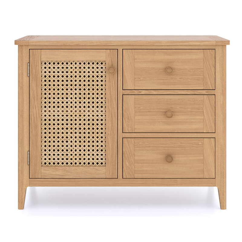 Linkous 92cm W 3 - Drawer Chest of Drawers