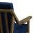 Solid Wood Teak Outdoor Loveseat With Cushion And Arms-114980249-114980245