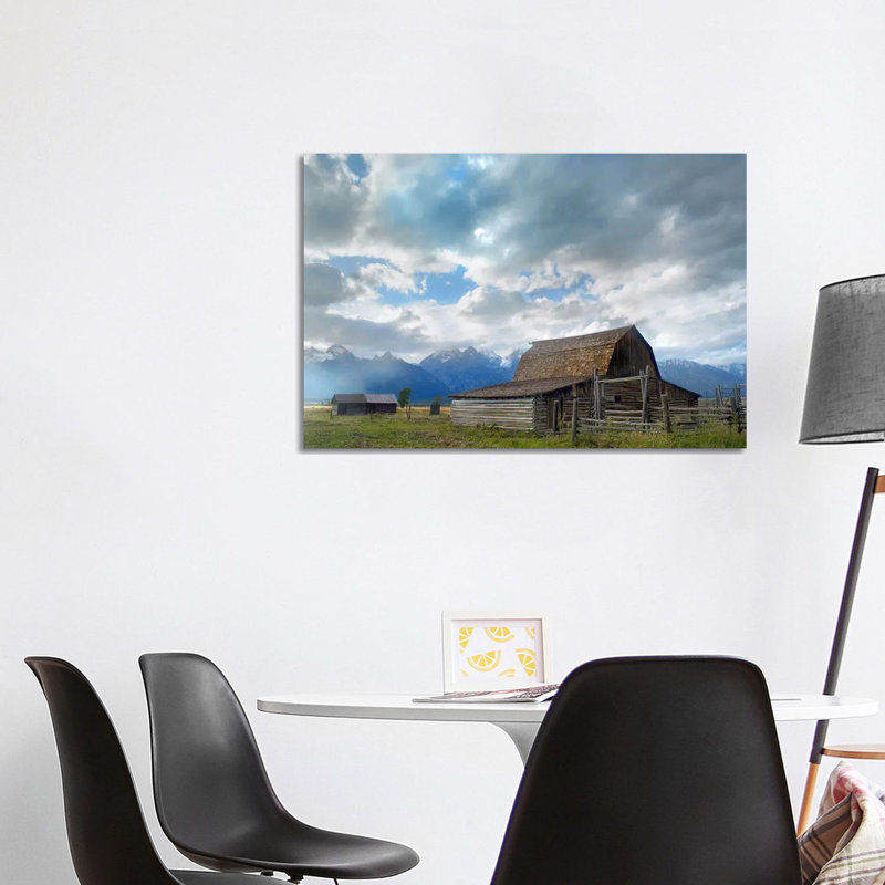 Mormon Row Barn, Grand Teton National Park, Wyoming I 1 Piece Wall Art on Canvas, 101.6 cm H x 66.04 cm W x 1.91 cm D, Canvas