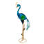 Statuaire solaire paon