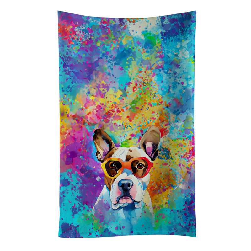 Serviette de cuisine Boxer Hippie Dawg