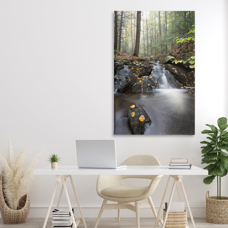 Misty Stream Adirondacks, conception de James Rodewald, H 45 po x l 30 po