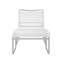 Metal Outdoor Armless Lounge Chair with Ottoman-1743878606