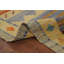 Tapis de couloir rayé en laine Kilim