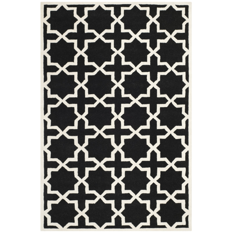 Chatham Hand Tufted Wool Geometric Rug, Rectangle 5' x 8'