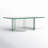 Meri Glass Single Coffee Table