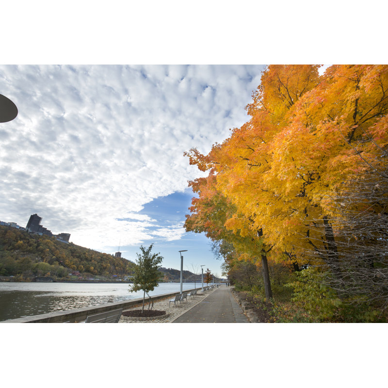 Berthoud Point State Park In Pittsburgh - Wrapped Canvas Print, 30cm H x 46cm W x 3.8cm D
