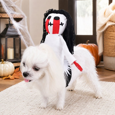 Déguisement d'Halloween effrayant d'Halloween avec poupée masquée