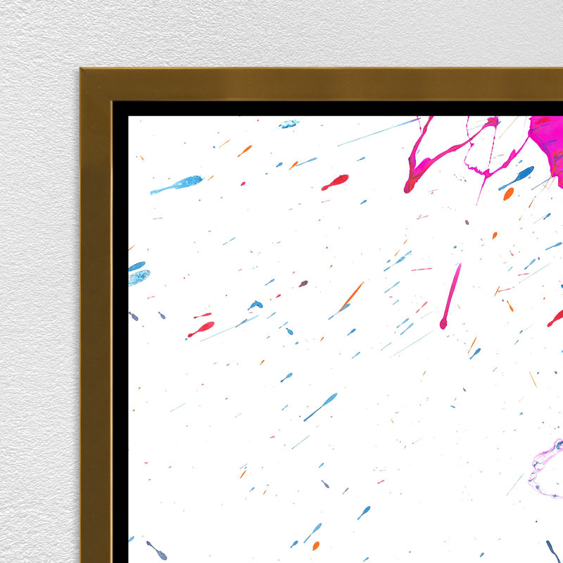«Danielle Davis Splash of Fun III» par Danielle Davis - Peinture sur toile, Couche de verre