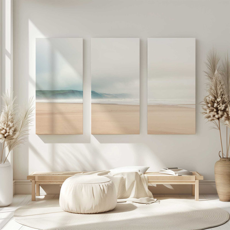Harmonie des éléments | Impression sur toile 3 panneaux, H 36 po x l 54 po