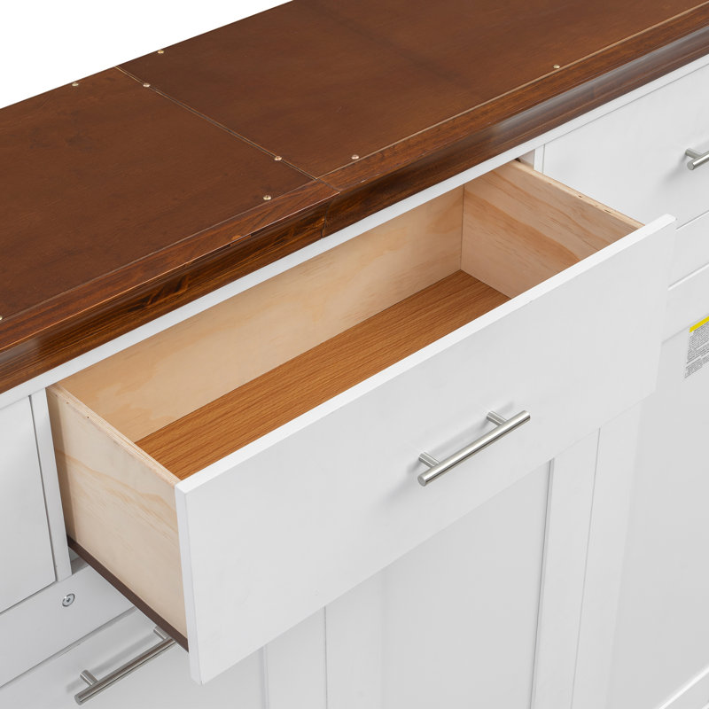 Foldable Murphy Bed With 3 Drawers