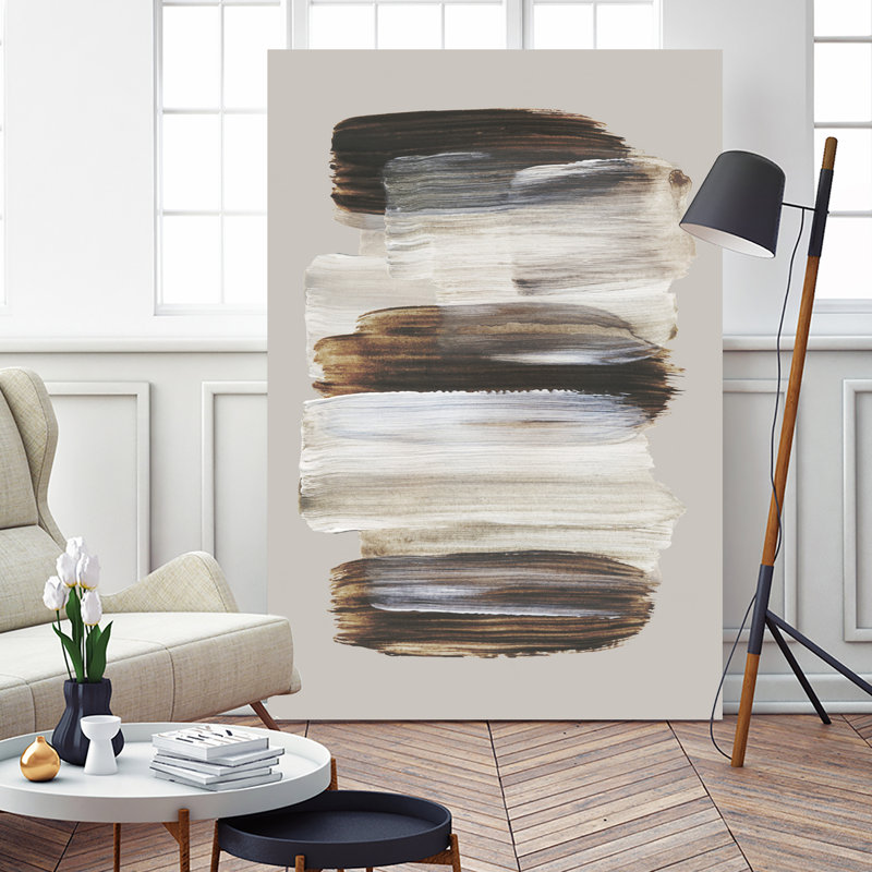 «Abstract Brush Strokes 108» par Mareike, H 84 po x l 54 po