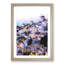 The Santorini Skyline In Greece - Single Picture Frame Painting on MDF-56855583-56855584