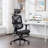 Makiyah Office Chair with Retractable Footrest