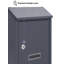 Celes Steel Wall Mounted Post Box-1751181079