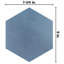 Carreau de porcelaine Horizon Hex 7-3 / 4 "x 9"-74909487