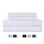 Draps de luxe  Hotel - 4 pièces - extra doux - draps en microfibre brossée de 14 po de profondeur et infroissables pour lit simple / double / grand / très grand-1390805649-1390805648