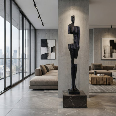 Incomplete Form Abstract Sculpture