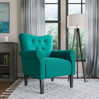 30.3" Wide Tufted Upholstered Armchair