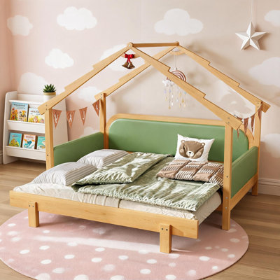 Lit en bois Treehouse Silhouette