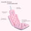 Coussin de bain complet pour le corps, coussin de baignoire spa pour le soutien de la tête, des épaules et du dos, coussin d'appui-tête ergonomique à séchage rapide