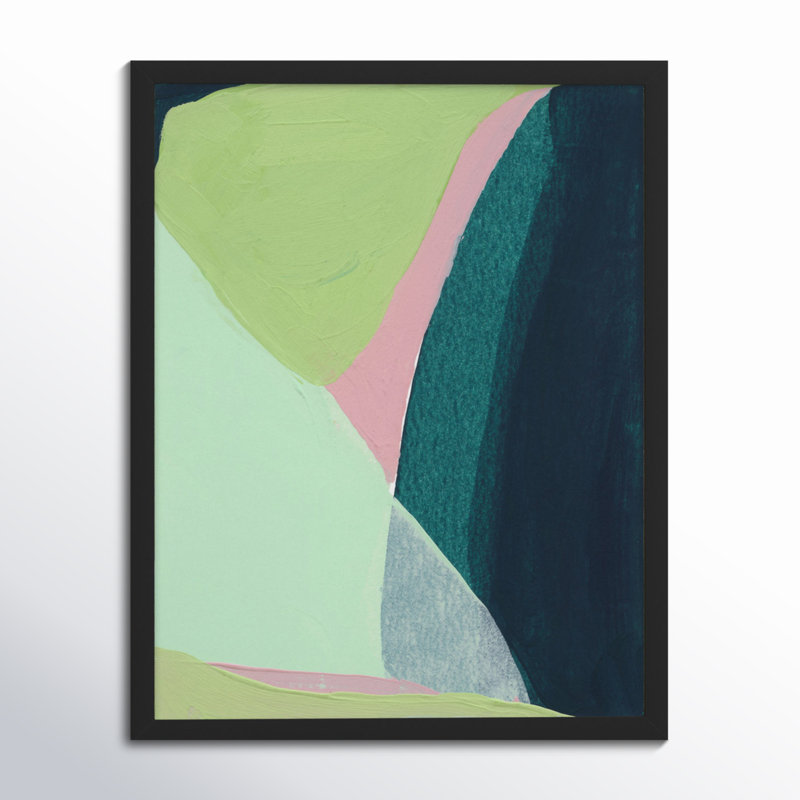 Into The Hills II Print by Andrea Stokes, 30" W x 38" H, Black Framed