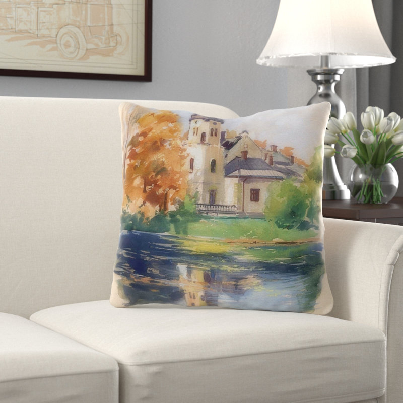 Coussin olszanica Anderton, Intérieur, Microsuède