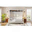 Grand lit escamotable mural avec canapé, blanc-1032500388