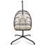 Fauteuil pivotant avec support en C-1447054126-1447054127