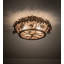 Rustic Lodge 4 - Light Flush Mount