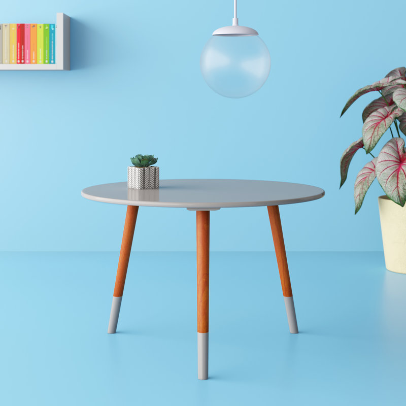 Danka Coffee Table, Gray/Walnut