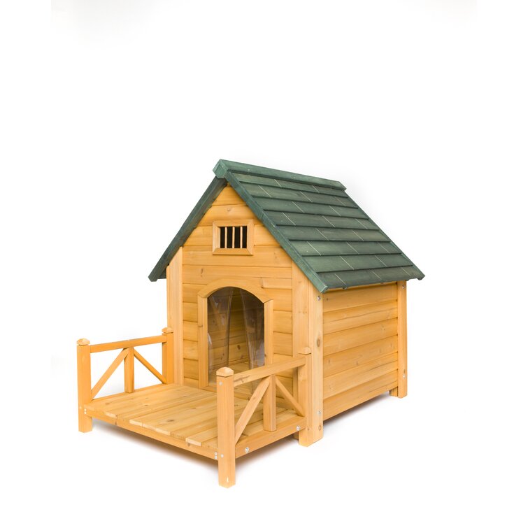 Baron Wood Insulated K-9 Kastle Dog House