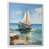 Cadre flottant blanc