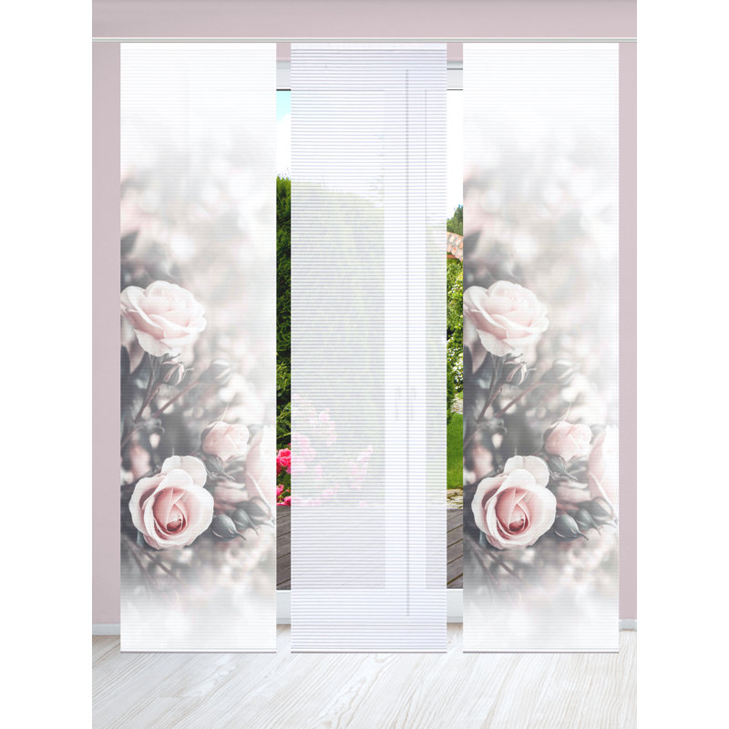 Semi Sheer Sliding Panel