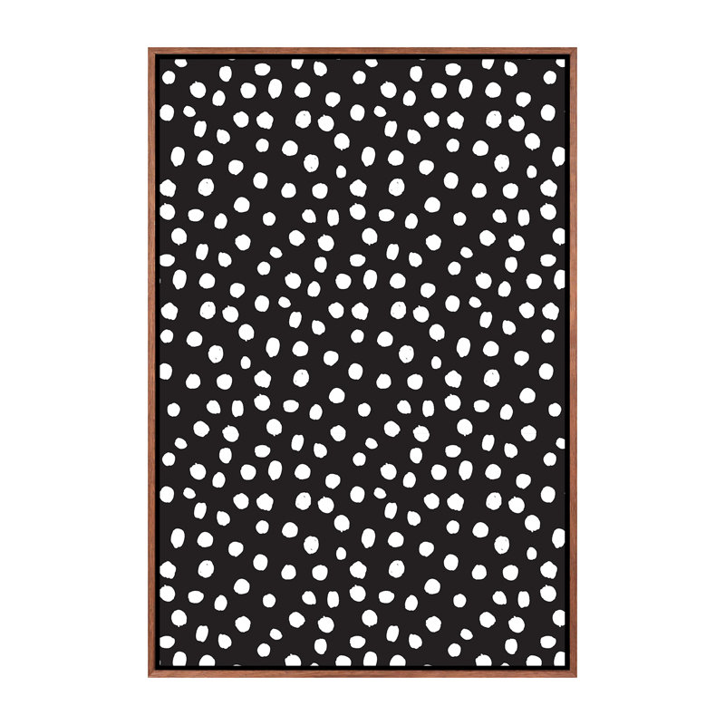 «Everyday Inky Critter III» par Lisa Barlow - impression d'art graphique, H 40 po x l 26 po x P 1,5 po, Pas de tapis
