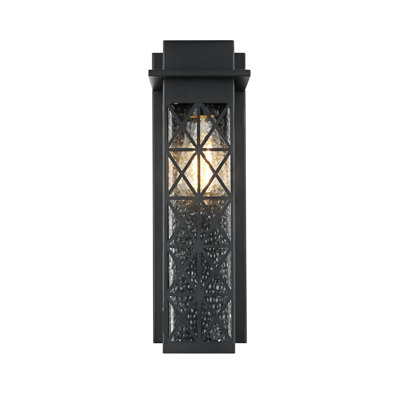 Moxley Outdoor Wall Sconce in Black