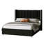 Modern Velvet Upholstered Wingback Bed With Vertical Channel Tufted Headboard-1969074595-1969074597