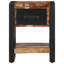 Berdella 35cm W Iron Bedside Table