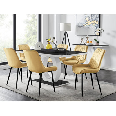 Bekircan 6 - Person Dining Set