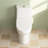 DeerValley Ursa Modern Toilet Elongated One-Piece Toilet with High Efficient Flush and Fully Glazed Design(Seat Included)-94078771