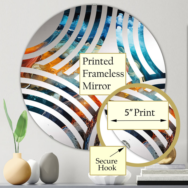 Circle Mirror, 23.6" x 23.6"